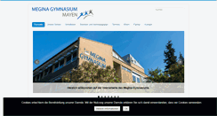 Desktop Screenshot of megina-gymnasium-mayen.de